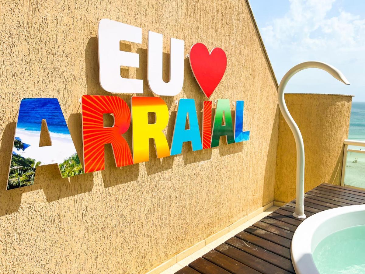 Cobertura Vista Mar Praia Grande Ate 10 Pessoas Арраял-ду-Кабу Экстерьер фото